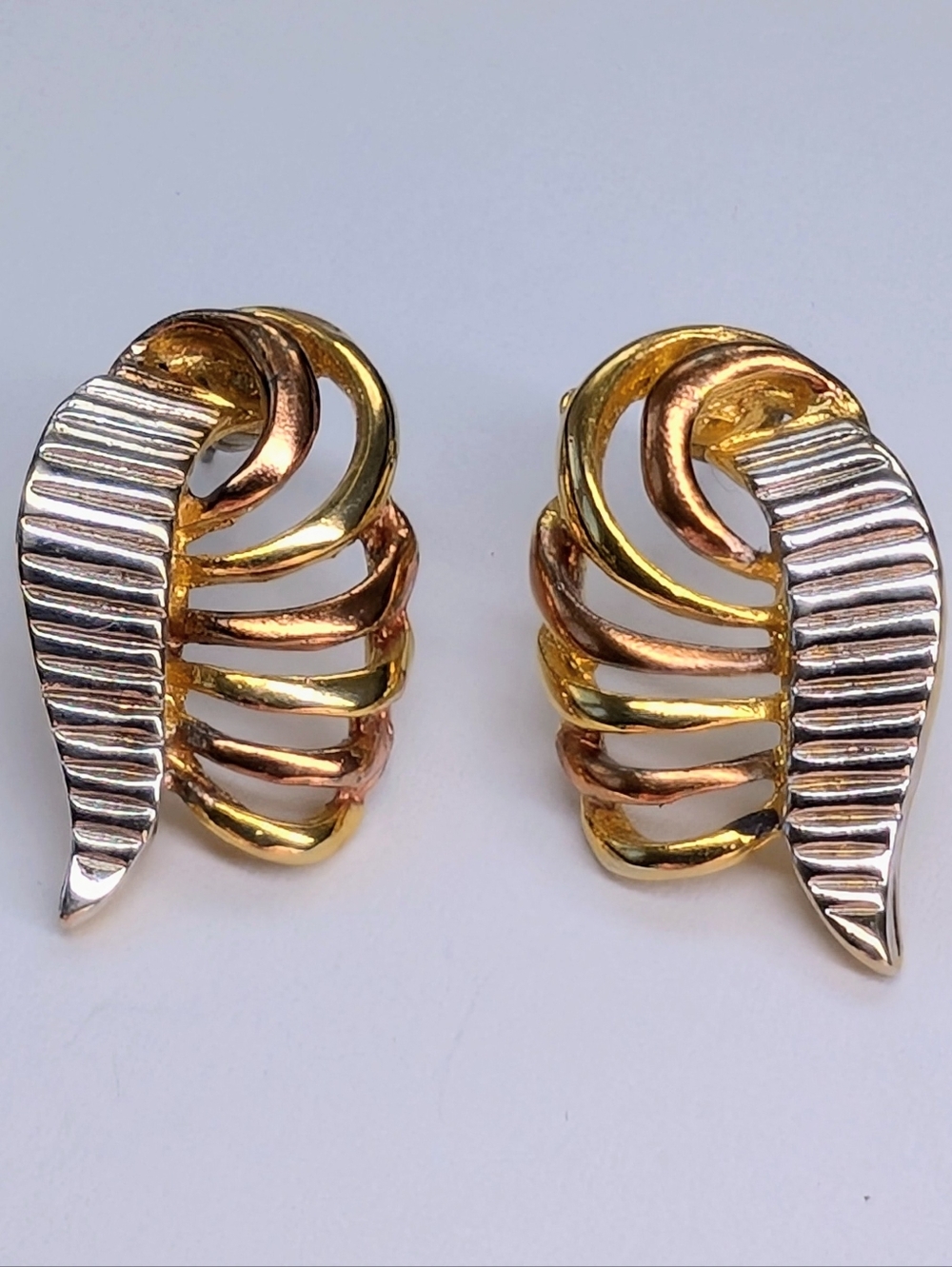 Vintage Earrings Mid Century Geometric *4 For $20*